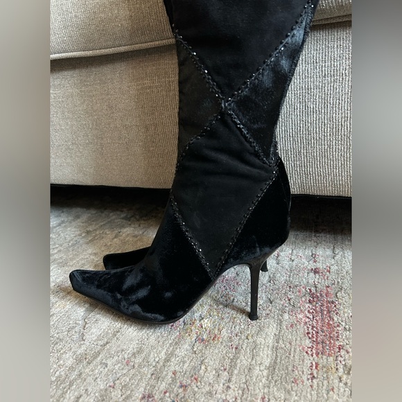 Sergio Rossi Patchwork Boot - Picture 7 of 16